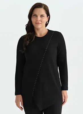 Selen Siyah Kadın Bluz 26KSL8500