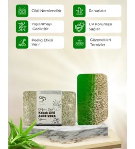 Pure and Shine EL YAPIMI DOĞAL KABAK LİFLİ KAHVE SABUNU