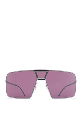 Mykita Rımowa Mr004 C400 White Silver Pitch Black Metal Unisex Güneş Gözlüğü