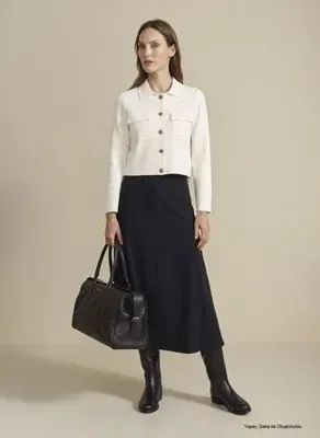 Brooks Brothers BBFW26FSK011 Siyah Kadın Etek