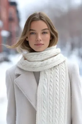 LAGRANZE Urban Chic Scarf Kadın Atkı