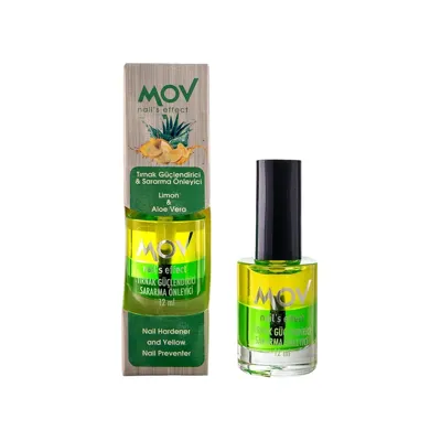 MOV Tırnak Güçlendirici Ve Sararma Önleyici 12ml