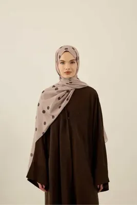 Modakaşmir Liva Modal Şal Polkadot Desen