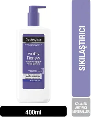 Neutrogena Visiby Renew Nemlendirici Kuru Cilt için  Vücut Losyonu 400 ml