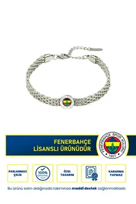 Fenerbahçe Fb HASIR ÇELİK BİLEKLİK