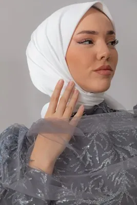 Silk Home Düz Renk Twill Eşarp
