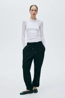 H&M Pamuk Karışımlı Eşofman Altı
