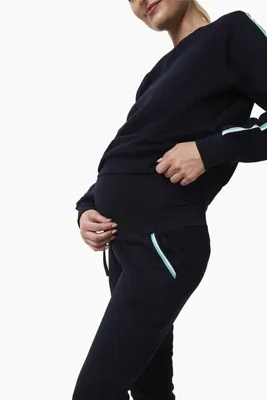 Style The Bump Silvia Şerit Detaylı Lacivert Eşofman Takımı