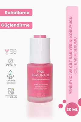 EIGHTH COLOR Pink Lemonade - Yenileyici ve Cilt bariyerini Koruyucu Cilt Bakım Serumu 30ml