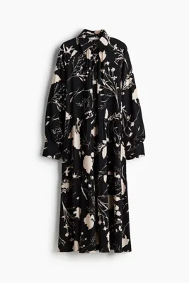 H&M Midi Gömlek Elbise