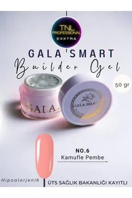 Tnl Professional Gala Smart Protez Tırnak Jeli No: 06 Builder Jel Gel Akışkan Kıvam 30 gr