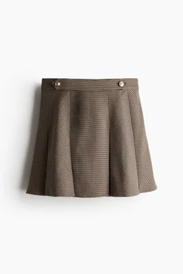 H&M Pileli Mini Etek