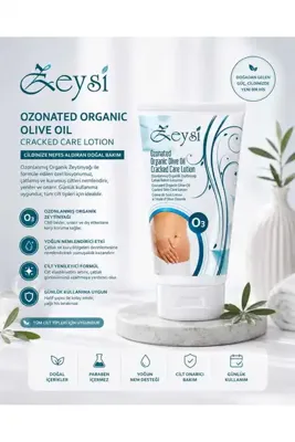 zeysı kozmetik Ozonlanmış Zeytin Yağlı Çatlak Bakım Losyonu