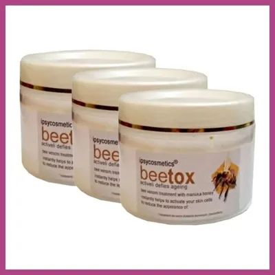 Bezos İpsycosmetics Beetox Doğal Arı Özü - Yüz Cilt Dekolte Boyun Kremi 100 Ml X 3 Adet Bezos1 46940361
