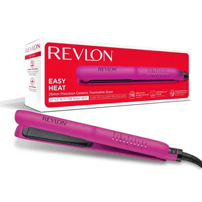 Revlon Easy Heat 25mm Seramik Turmalin Saç Düzleştirici RVST2217E