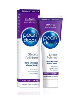 Strong Polished- Diş Minesini Güçlendiren, Güçlü Cilalı, Leke Çıkarıcı Beyazlatıcı Diş Macunu 75ml Beyazlatma