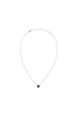 Daniel Wellington Audrey Necklace Jade Silver