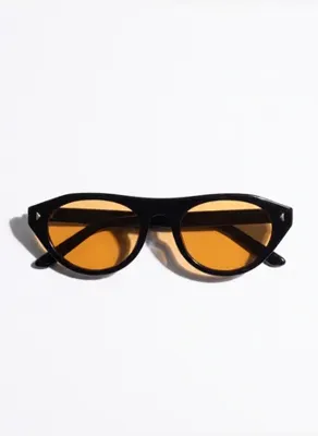 Bilge Karga Marbling Black Orange Sirkadiyen Denge Gözlüğü