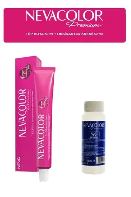 Nevacolor Premium Neva Color 5.0 Yoğun Açık Kahve Saç Boyama Seti