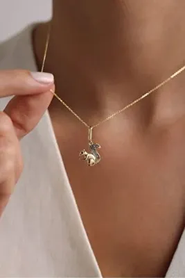 Gianfranco Sincap Kilitli Charm Kolye