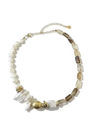 La Pluie Solara Necklace 22 Ayar Altın Kaplama Kadın Kolye