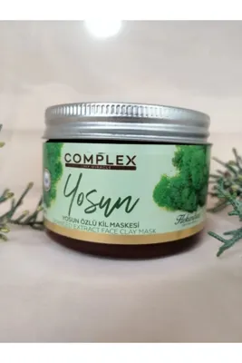 hekimhan Yosun Özlü Complex Yüz Kil Maskesi, Gençleştirici, Peeling, Nemlendirici, Anti Aging 150 Ml