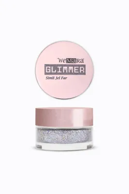 WeMara GLIMMER SIMLI JEL FAR 001 SILVER RAINBOW 6 ML