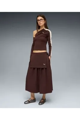 Puma T7 Midi Pleated Skirt