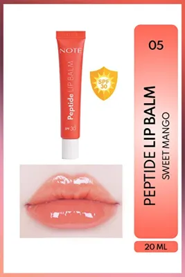 Note Cosmetics Note Peptide Lip Balm 05 Sweet Mango Nemlendirici ve Parlatıcı Renkli Dudak Balmı