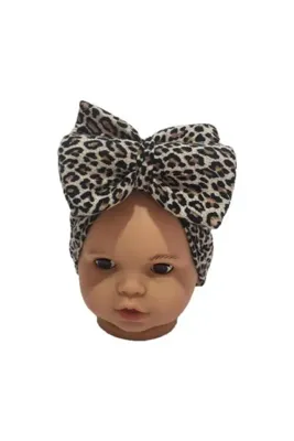Genel Markalar Kız Bebek Bone Leopar