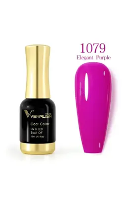 Venalisa 12 ml Kalıcı Oje Elegant Purple Uv Led Oje 1079