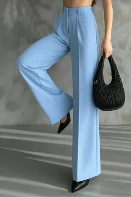 Lovely butik KADIN PREMİUM PİLELİ PALAZZO PANTOLON