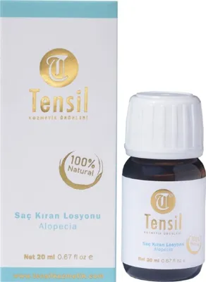 Tensil Cilt Bakım Ürünleri Tensil Saçkıran Losyonu %100 Bitkisel Solüsyon 20 ML