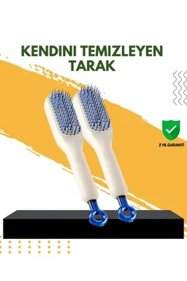 Generic Otomatik Temizlemeli Saç Fırçası – Ergonomik Tasarım, Masaj Etkili, Elektriklenmeyi Önleyici