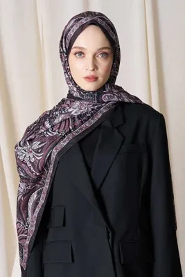 Madame Polo Historical Florentis Desen Şal - Acı Kahve