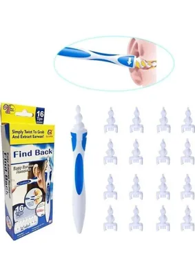 Eco Lounge Find Back Pratik Kulak Temizleme Aparatı Silikon Kit Ear Claning