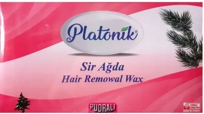 Platonik Pembe Pudralı Kalıp Ağda 400 gr 3 Adet