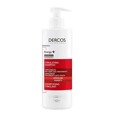 Vichy Dercos Energisant ENERGY+ Niasinamid İçeren Koparak Saç Dökülmesine Karşı Etkili Şampuan 400 ml