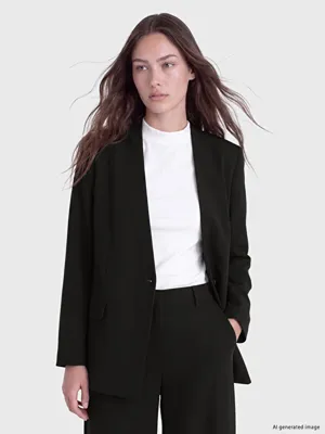 LCW Modest V Yaka Kadın Blazer Ceket