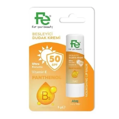 FE Besleyici Panthenol SPF50 Dudak Kremi