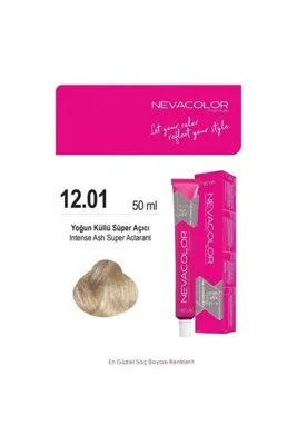 Bilichome Nevacolor Tüp Boya 50ml. 12-01 Y.Küllü Süper Açıcı