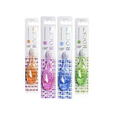 R.O.C.S. R.O.C.S Baby Diş Fırçası Kırmızı 0-3 Yaş Baby Soft 4607152730333k