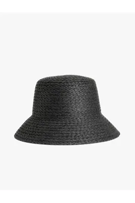 Koton Bucket Hasır Şapka