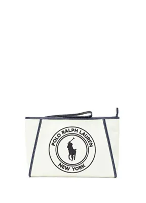 Polo Ralph Lauren Polo Play Lacivert Kadın Kanvas El Portföyü