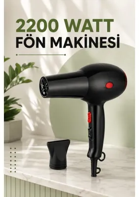 Epilons Soğuk ve Sıcak Üfleme Özellikli Ac Motorlu Saç Kurutma Makinesi