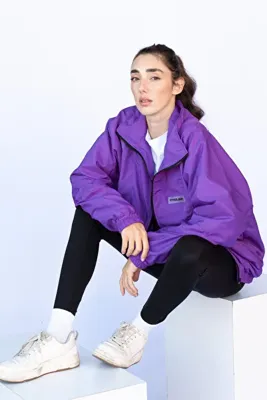 Vatkalimon Unisex Mor Bomber Ceket
