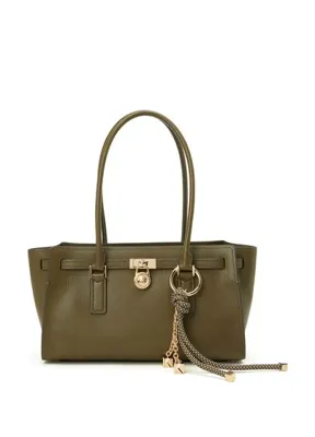 Michael Michael Kors Hanmilton Haki Kadın Deri Çanta