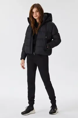 Lee Cooper Clara Kadın Mont Siyah