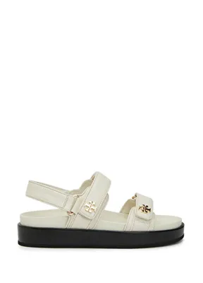 Tory Burch Ekru Kadın Deri Sandalet