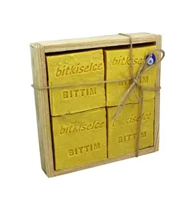 bitkiselce El Yapımı Keçi Sütü Sabunu 450 gr. 4 kalıp sabun